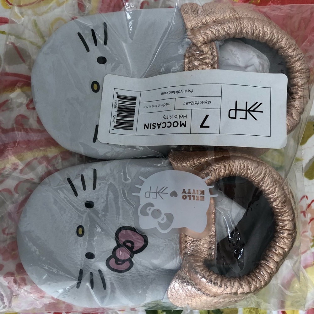 Brand New Freshly Picked Hello Kitty Moccasin